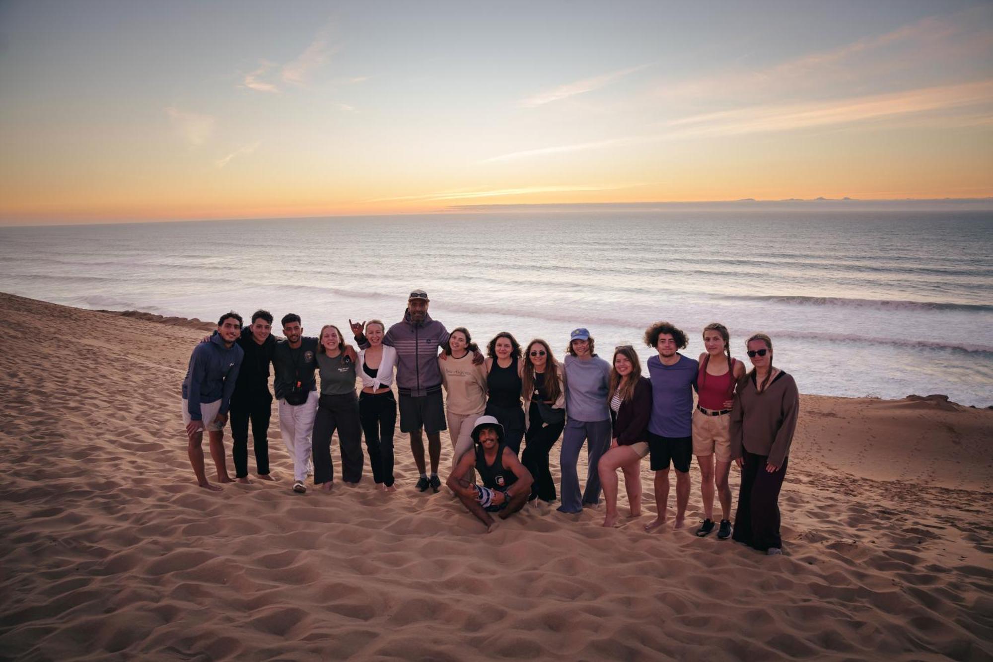 Sable Beach Surf Camp Tamraght Esterno foto