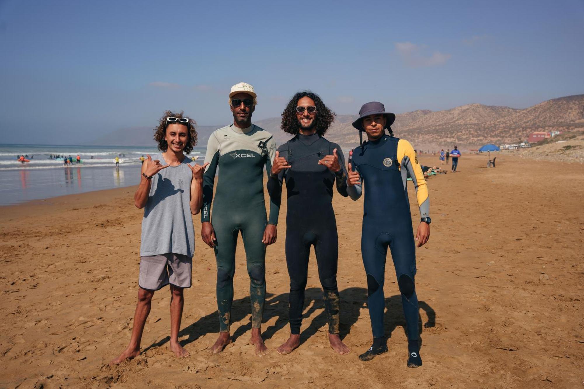 Sable Beach Surf Camp Tamraght Esterno foto