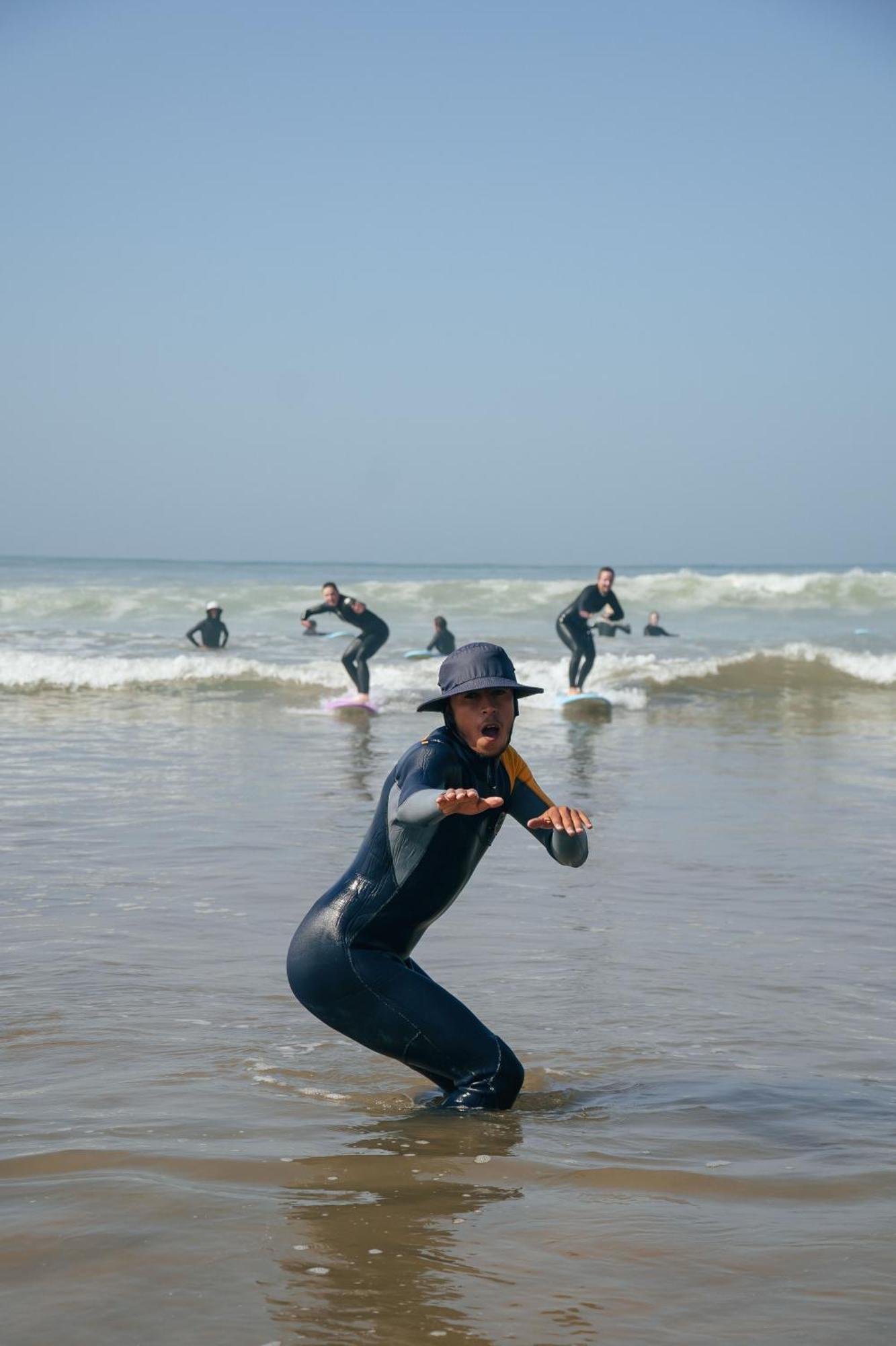 Sable Beach Surf Camp Tamraght Esterno foto