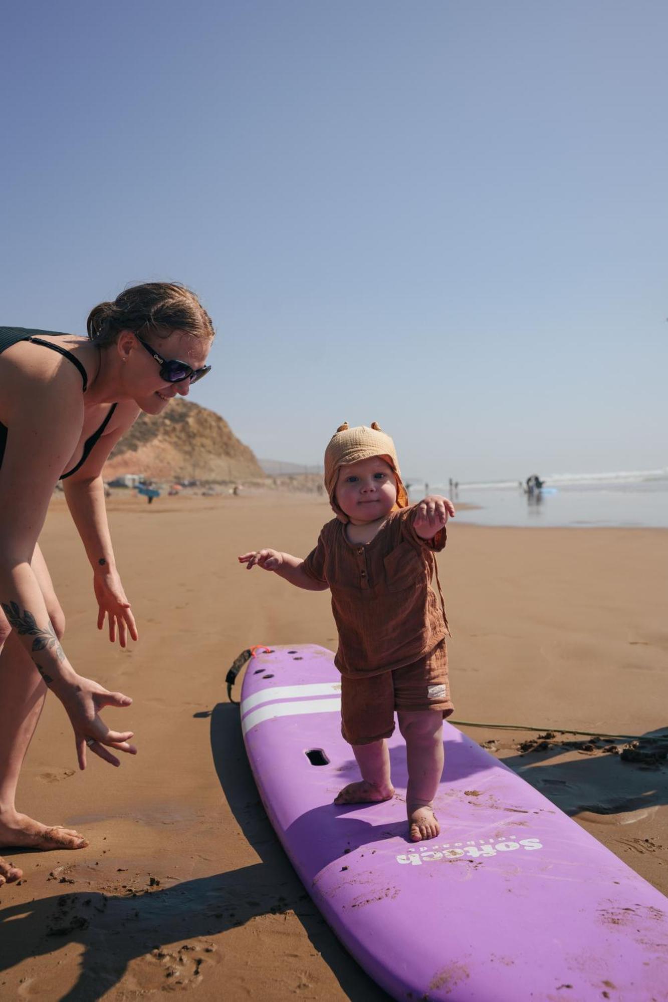 Sable Beach Surf Camp Tamraght Esterno foto